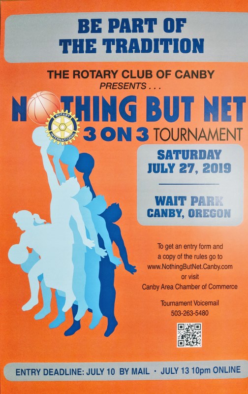 Canby Rotary Nothing But Net Basketball Tournament