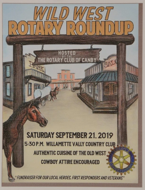 2019 Wild West Canby Rotary Roundup Dinner & Auction